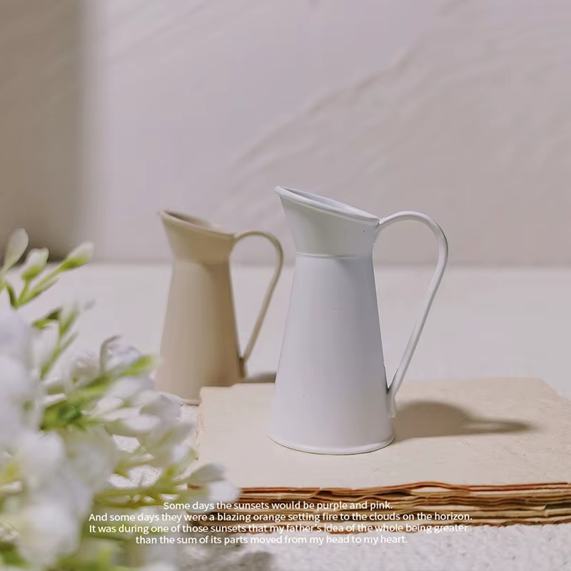 Service à thé miniature, modèle de théière jouet, scène de balcon de jardin, accessoires pour maison de poupée, mini-récipient à fleurs, vase