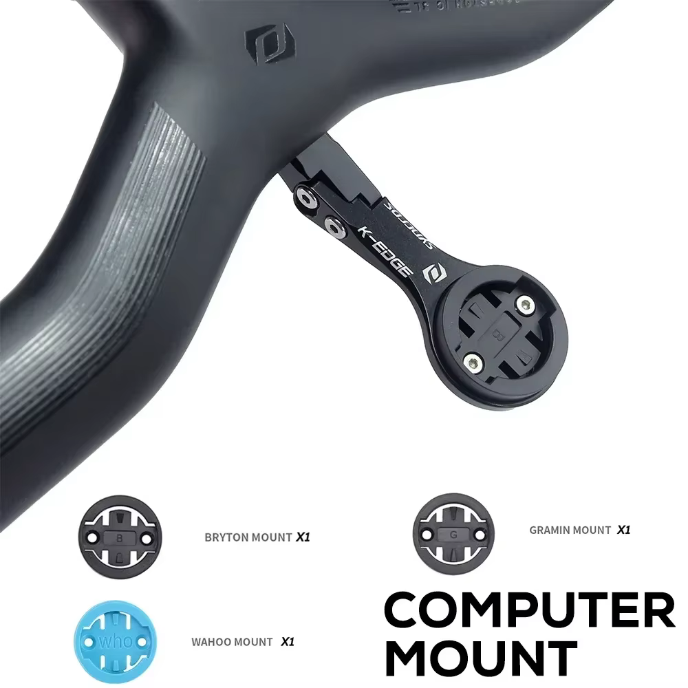 Aluminum Alloy Bike Computer Mount for Syncros Fraser Creston iC Cockpits Compatible with GoPro