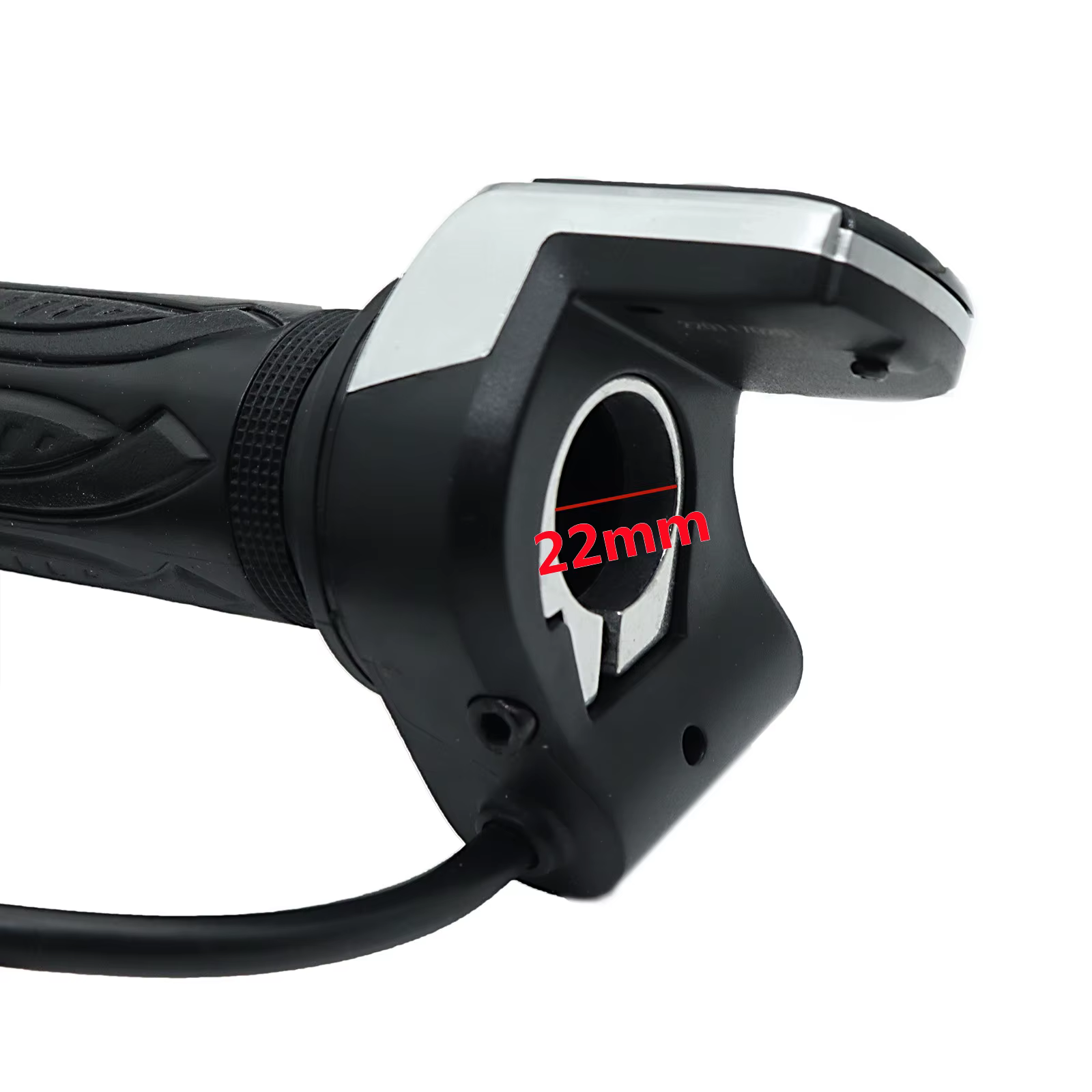 1 paire de poignées de réglage de la vitesse de l'accélérateur de vélo de Scooter électrique avec affichage de verrouillage à clé divide la poignée LCD 24V 36V 48V