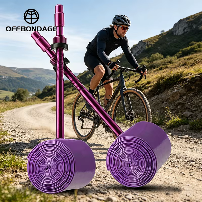 OFFBONDAGE Lot de 2 Chambres à air VTT/Route 700c en TPU