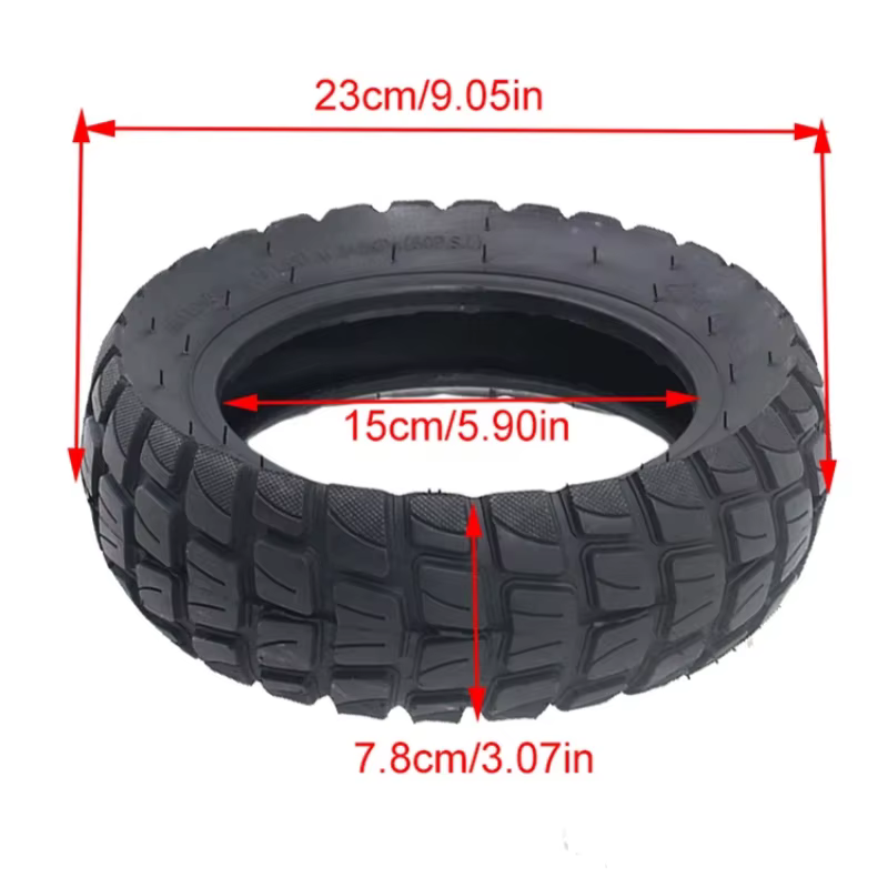 Convient pour la trottinette électrique KUGOO M4 Pro avec pneus intérieurs et extérieurs durables de 10 pouces 80/65-6.