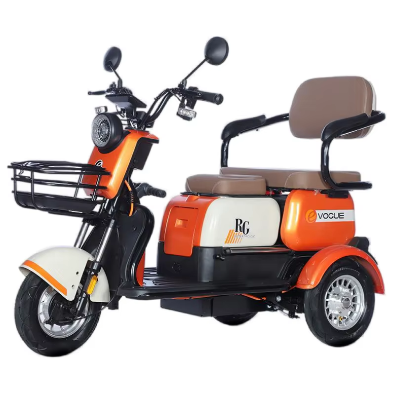 Scooter électrique tout terrain avec 3 sièges pour adultes et enfants