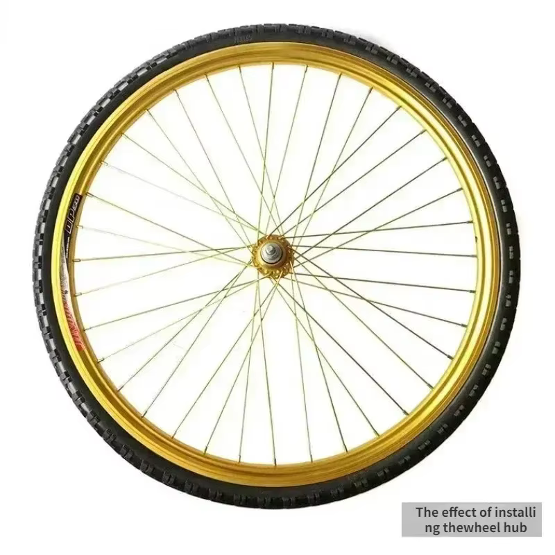 1 pièces pneu solide de vélo 20/24/26 pouces x1.50/1.95/1 3/8