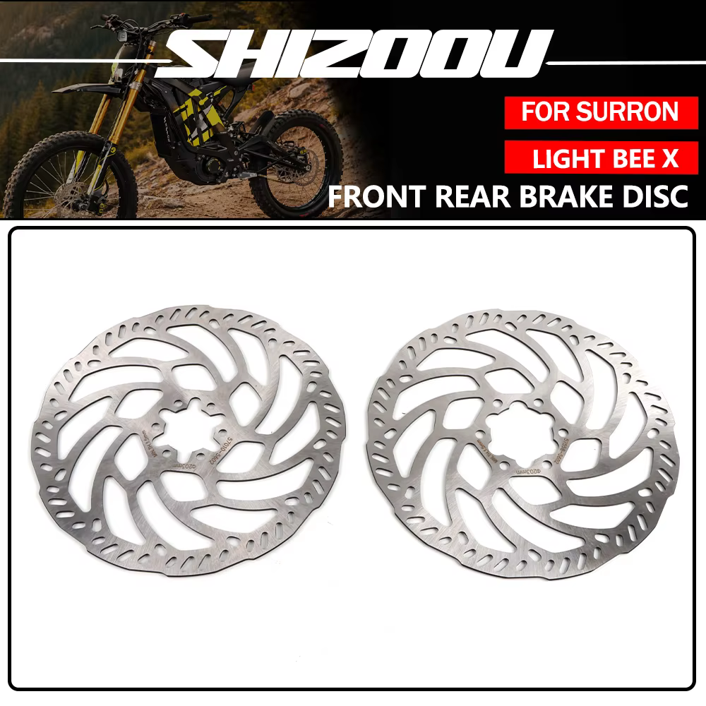 Disques de frein flottants avant et arrière pour motos SURRON Sur Ron Light Bee
