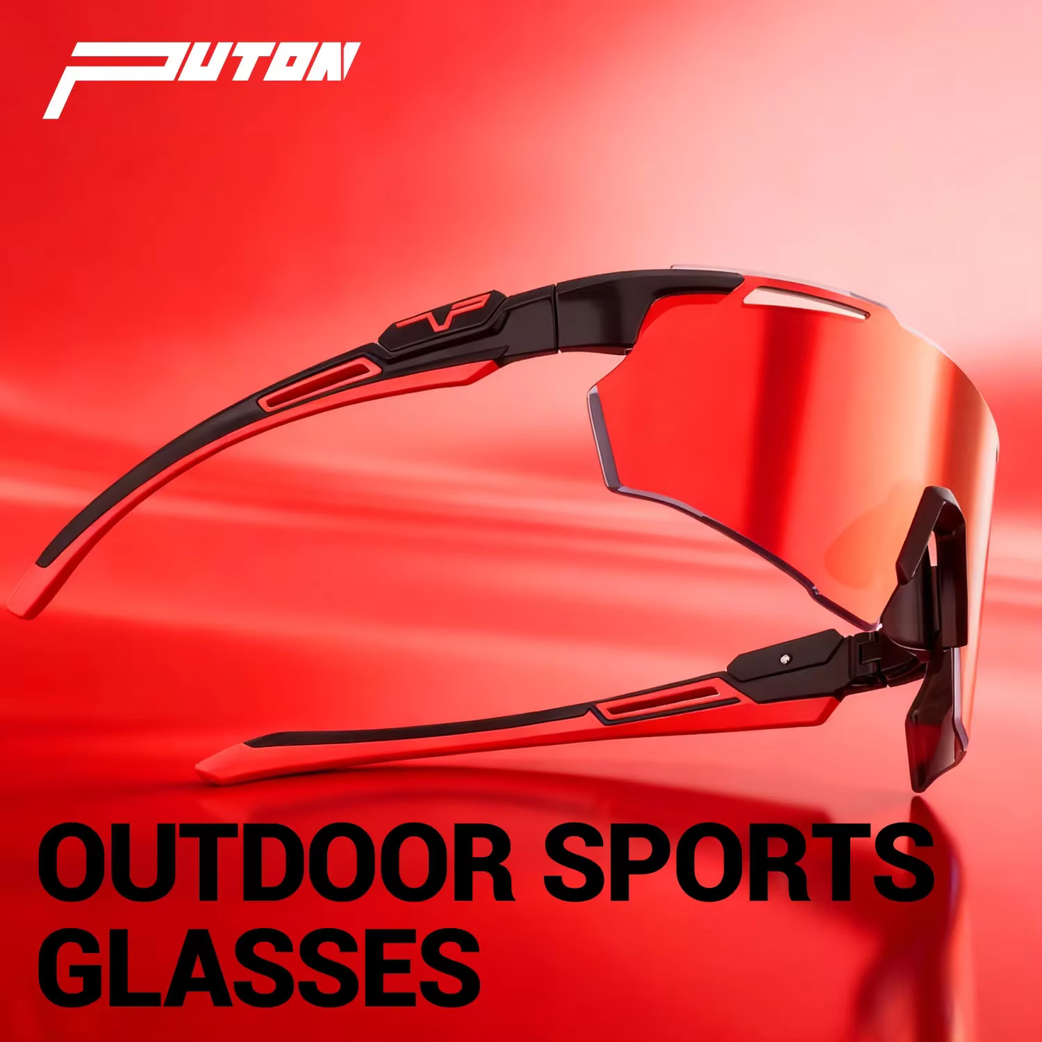 PUTON lunettes de cyclisme photochromiques