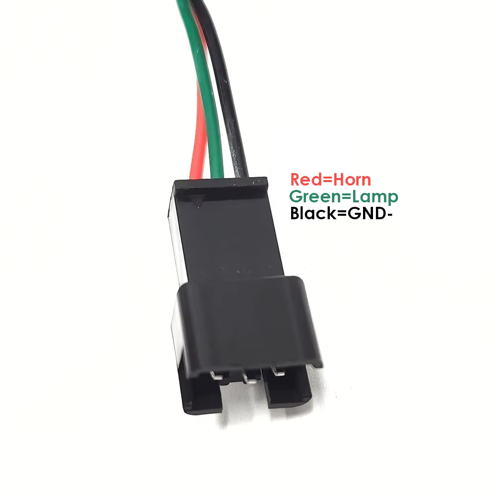 Klaxon de vélo électrique électrique 36V 48V 60V