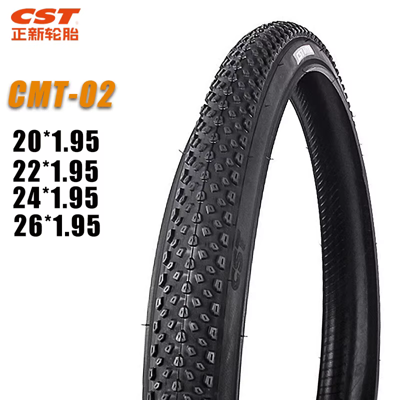 Pneus de vélo de montagne CST CMT-02 20 22 24 26 pouces 20*1.95 26*1.95 Pneu