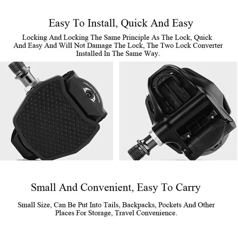 Convertisseur de pédale de vélo adaptateur