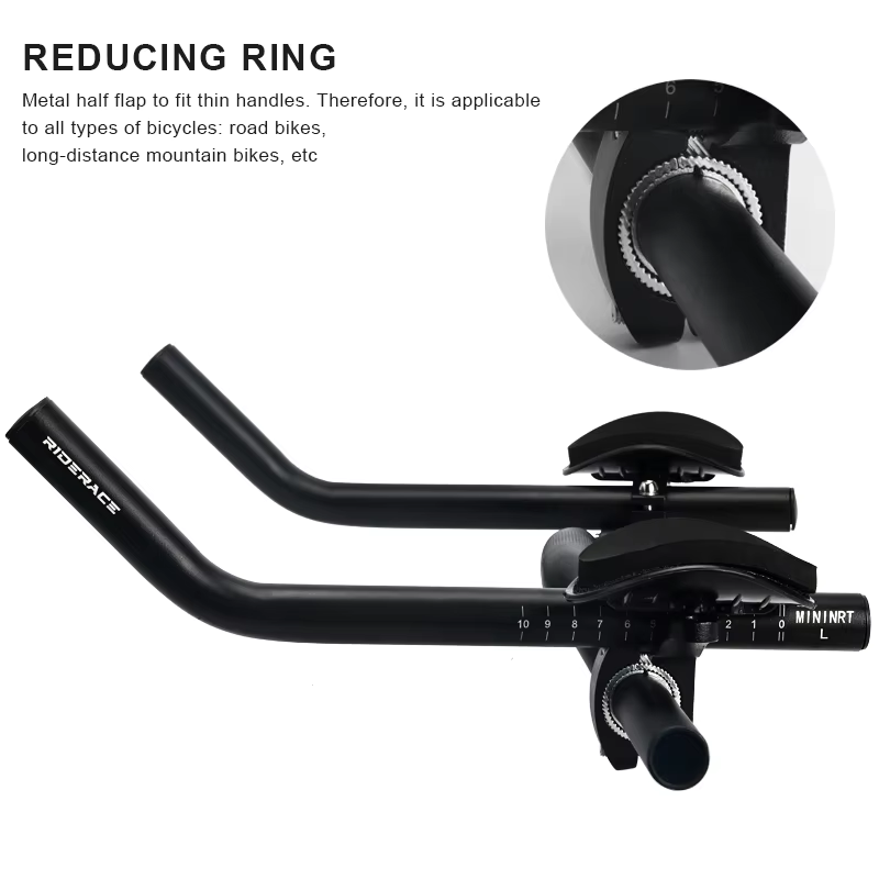 Repose-vélo TT guidon barres aérodynamiques pour cyclisme Triathlon temps d'essai Tri