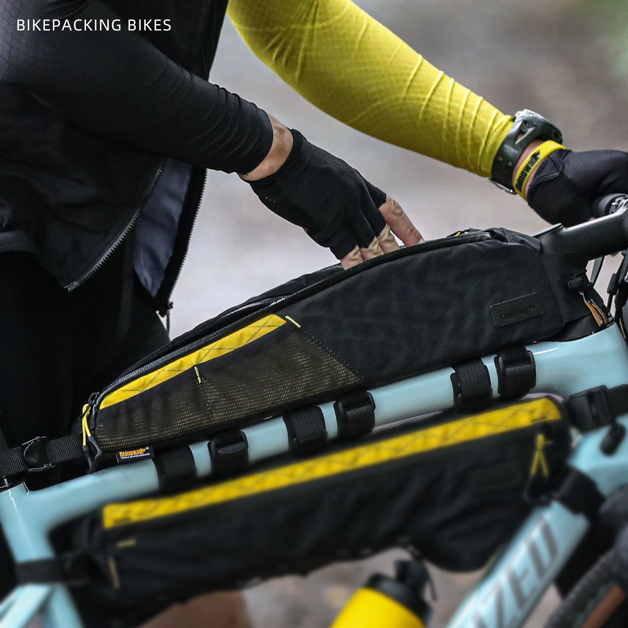 Rhinowalk – grand sac pour Tube supérieur de vélo