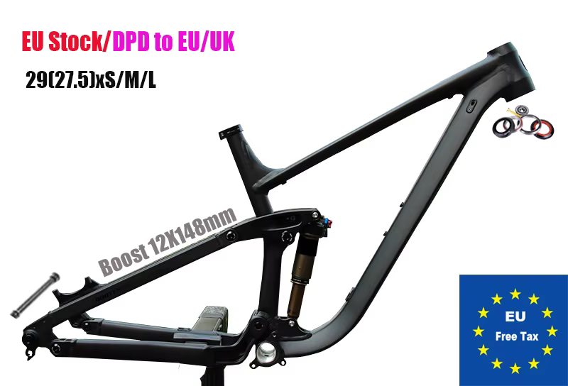 Cadre de vélo tout suspendu en aluminium pour Enduro