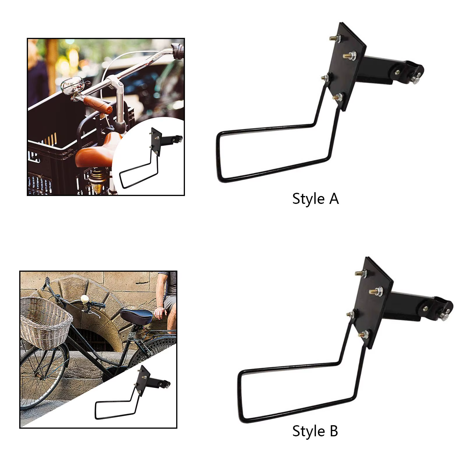Mir avant en fer pour vélo pliant et VTT, montage rapide