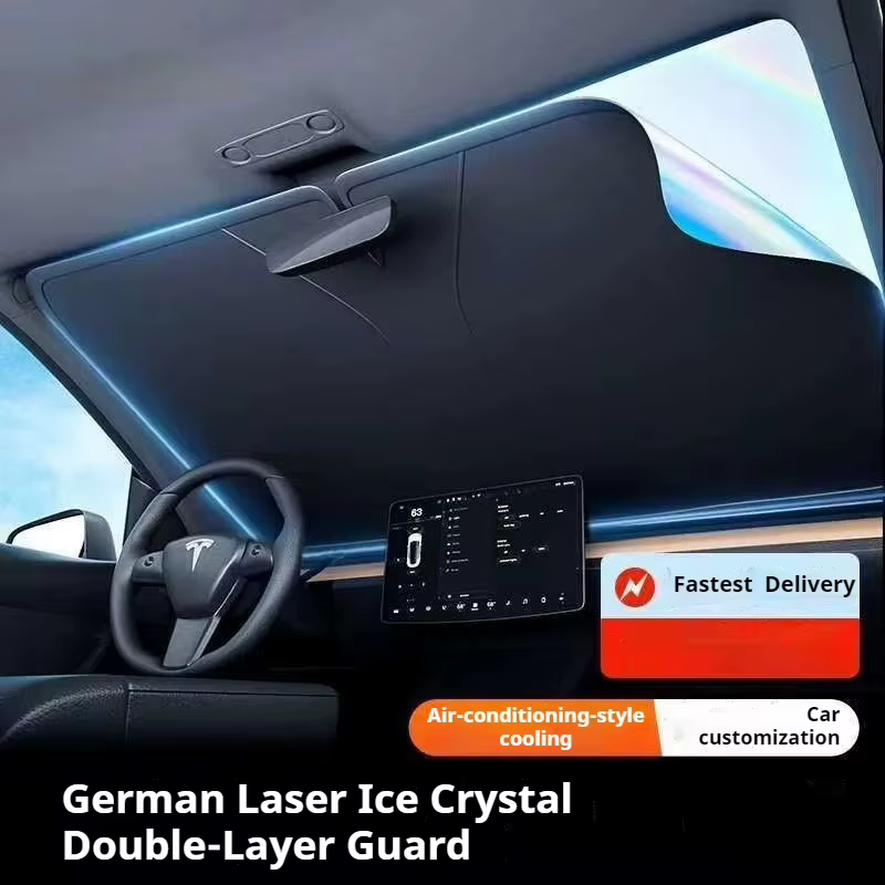 Pare-soleil pour Renault Scenic Grand Scenic 2013-2023 MK2 Pare-brise avant Isolation thermique Accessoire auto été