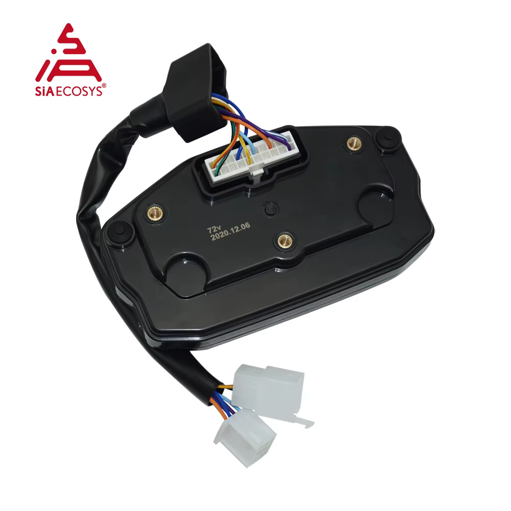 SIAECOSYS DKD écran LCD Scooter électrique moto DKD compteur de vitesse affichage numérique pour contrôleur Fardriver et VOTOL