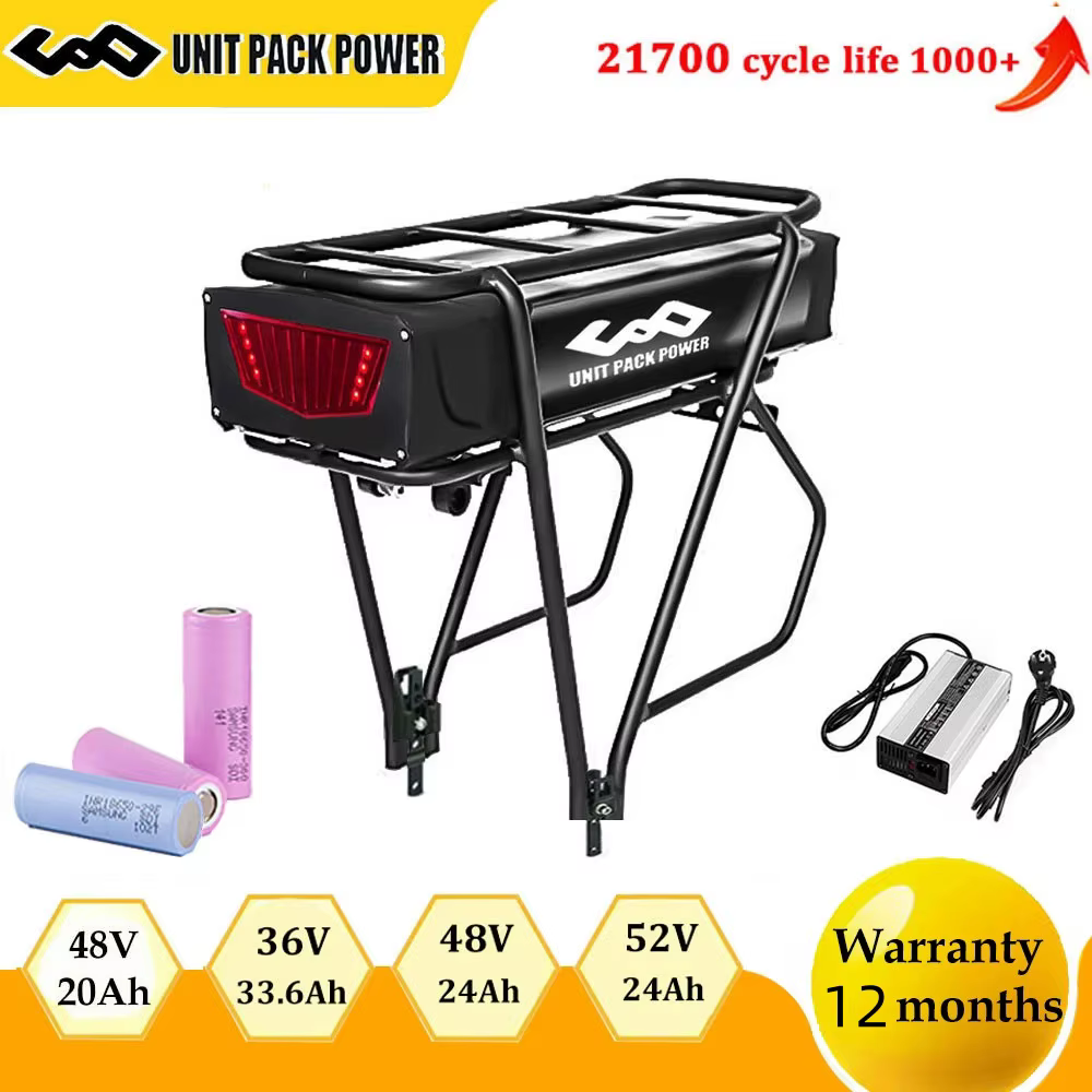 Batterie Arrière T1 pour Vélo Électrique