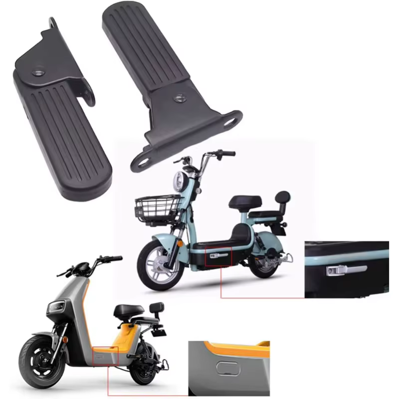 1 paire de pédales avant pliables pour Yadi Aima Harley U1 e-bike