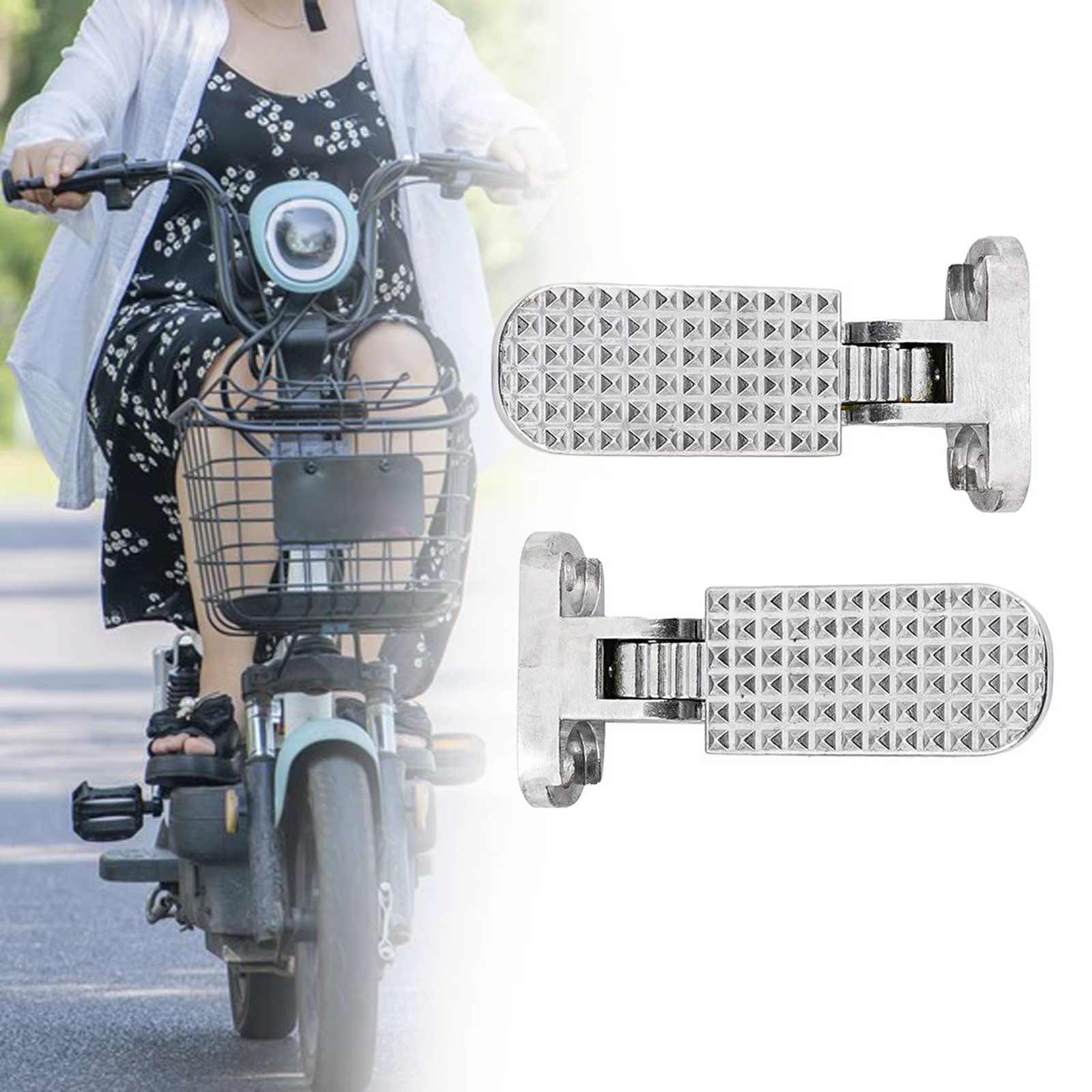 Pédales arrière de vélo électrique