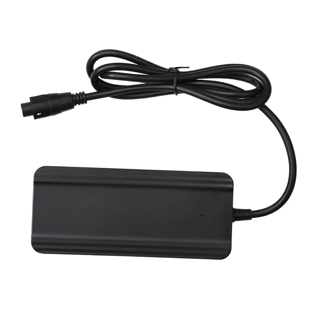 Chargeur 42V 2A 85W 5 broches rond pour batteries 36V de Fischer