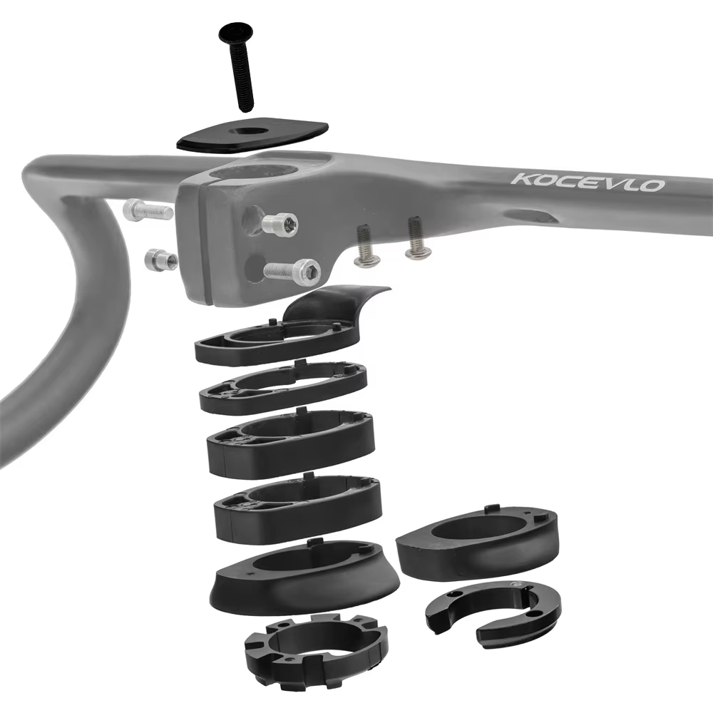 KOCEVLO X01 vélo de route tige entièrement en Fiber de carbone guidon