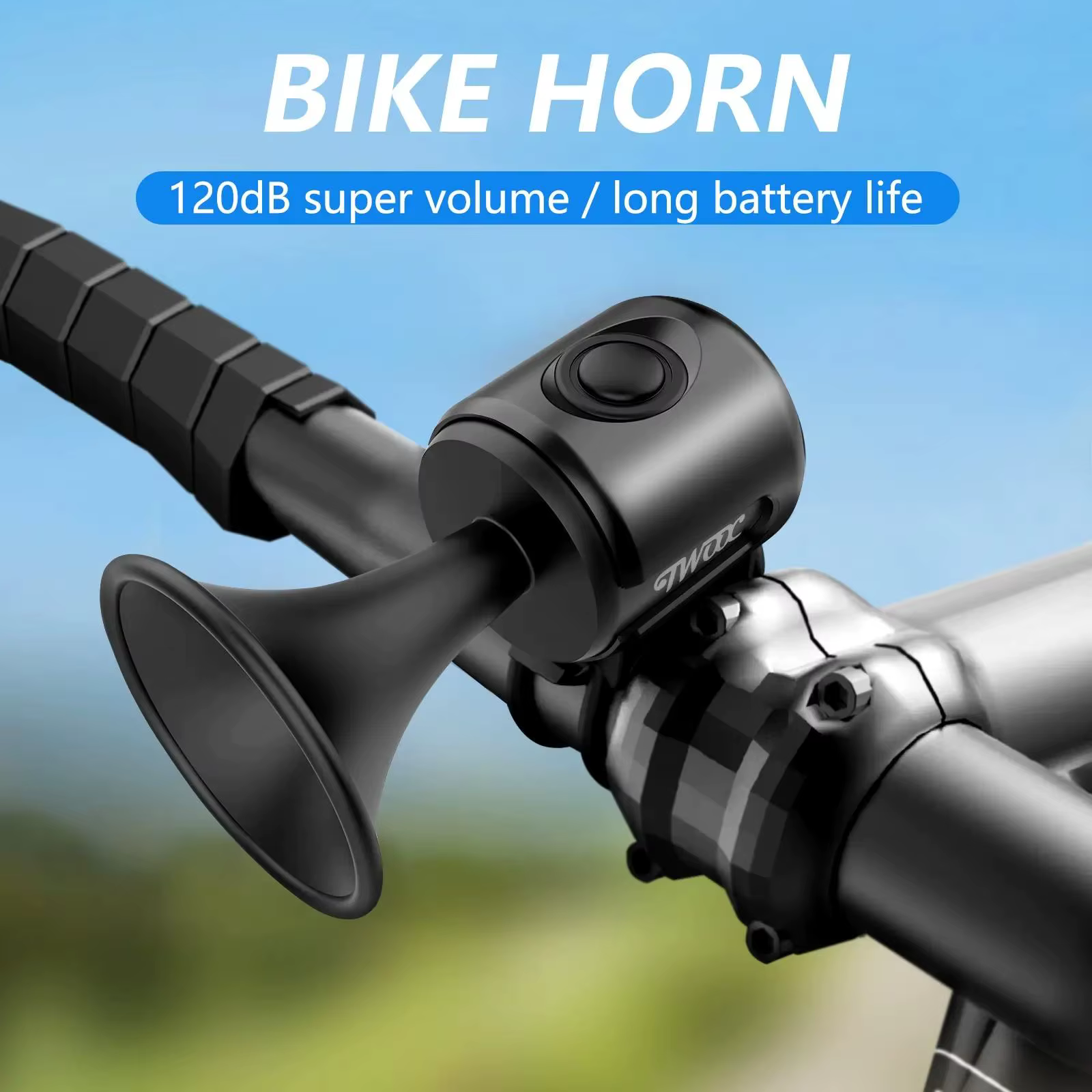 Klaxon électronique de vélo TWOOC