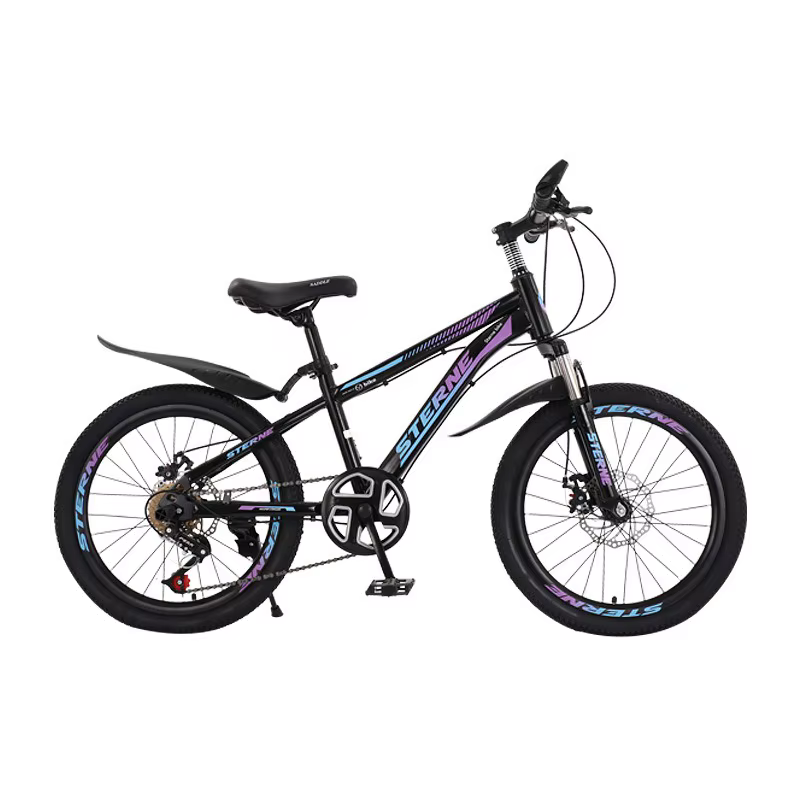 Les vélos pour enfants conviennent aux adolescents de 6 à 12 ans qui utilisent des freins à disque à amortissement des