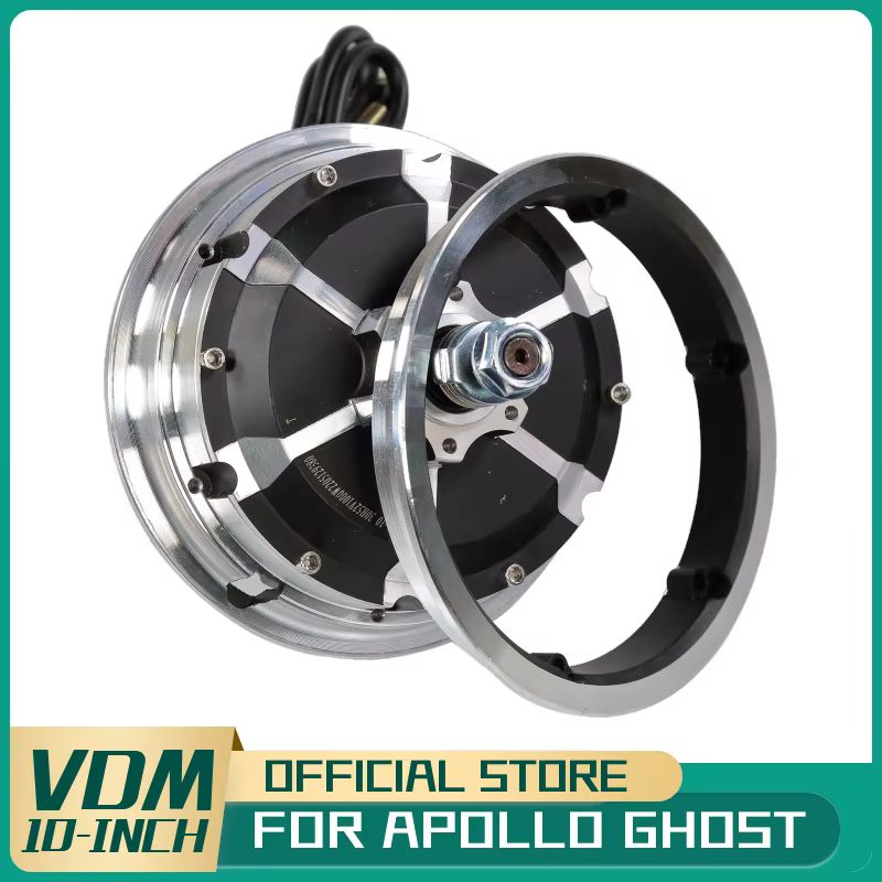 VDM Moteur de 10 pouces avec poignées Anneau de moyeu amovible pour VDM-10 APOLLO GBathroom ST E-GLIDE MACH 10 SPEEDUAL LITE Scooter électrique avant et arrière