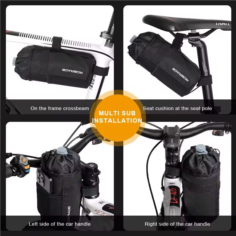 Sac de bouilloire isolé pour vélo de route et vtt