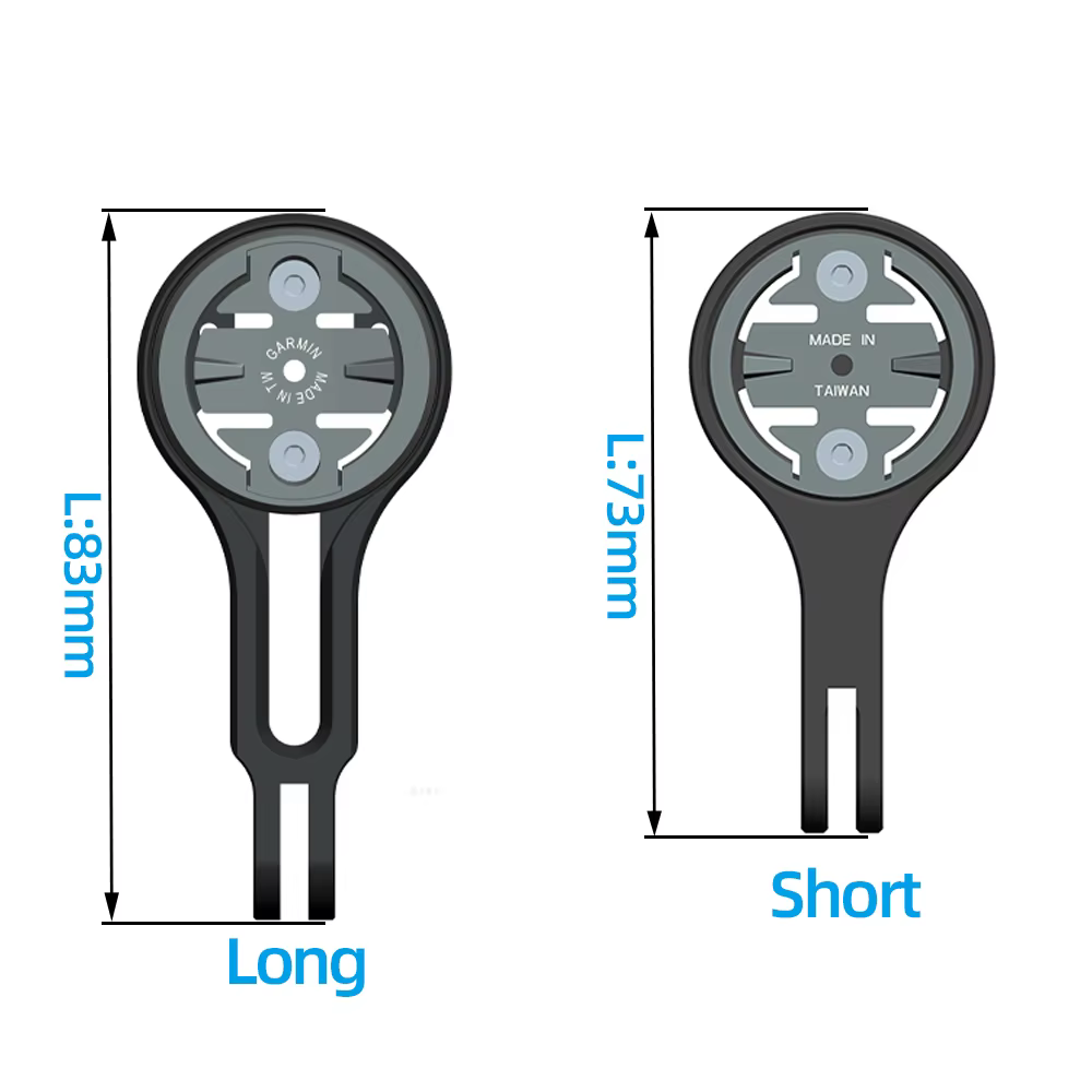 Pour Trek Bontrager Blendr BMC ICS Cervelo tige de vélo guidon avant Gopro Combo support pour Garmin 1050 Wahoo Bryton IGPSPORT