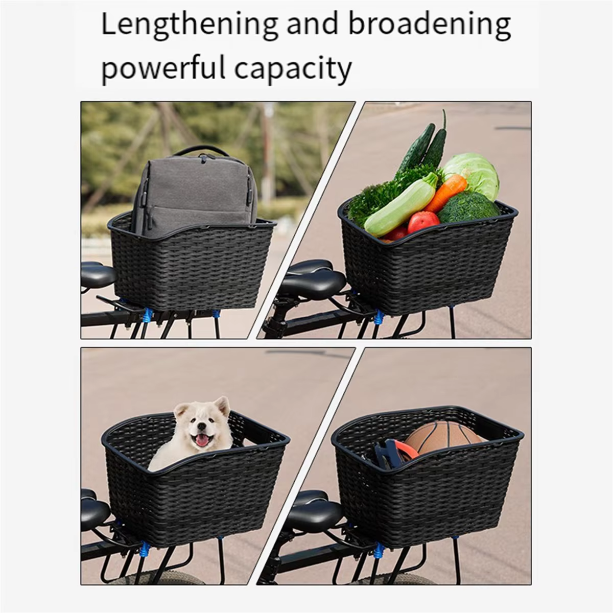 Nouveau panier de vélo arrière
