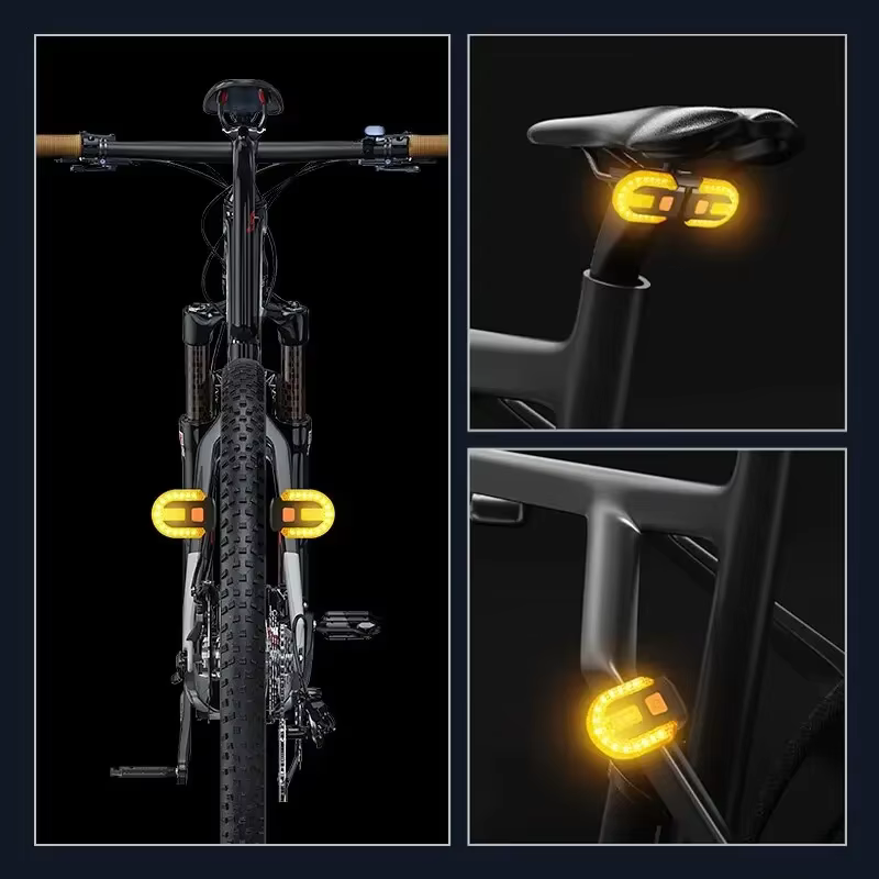 Clignotant de vélo feu arrière LED lampe