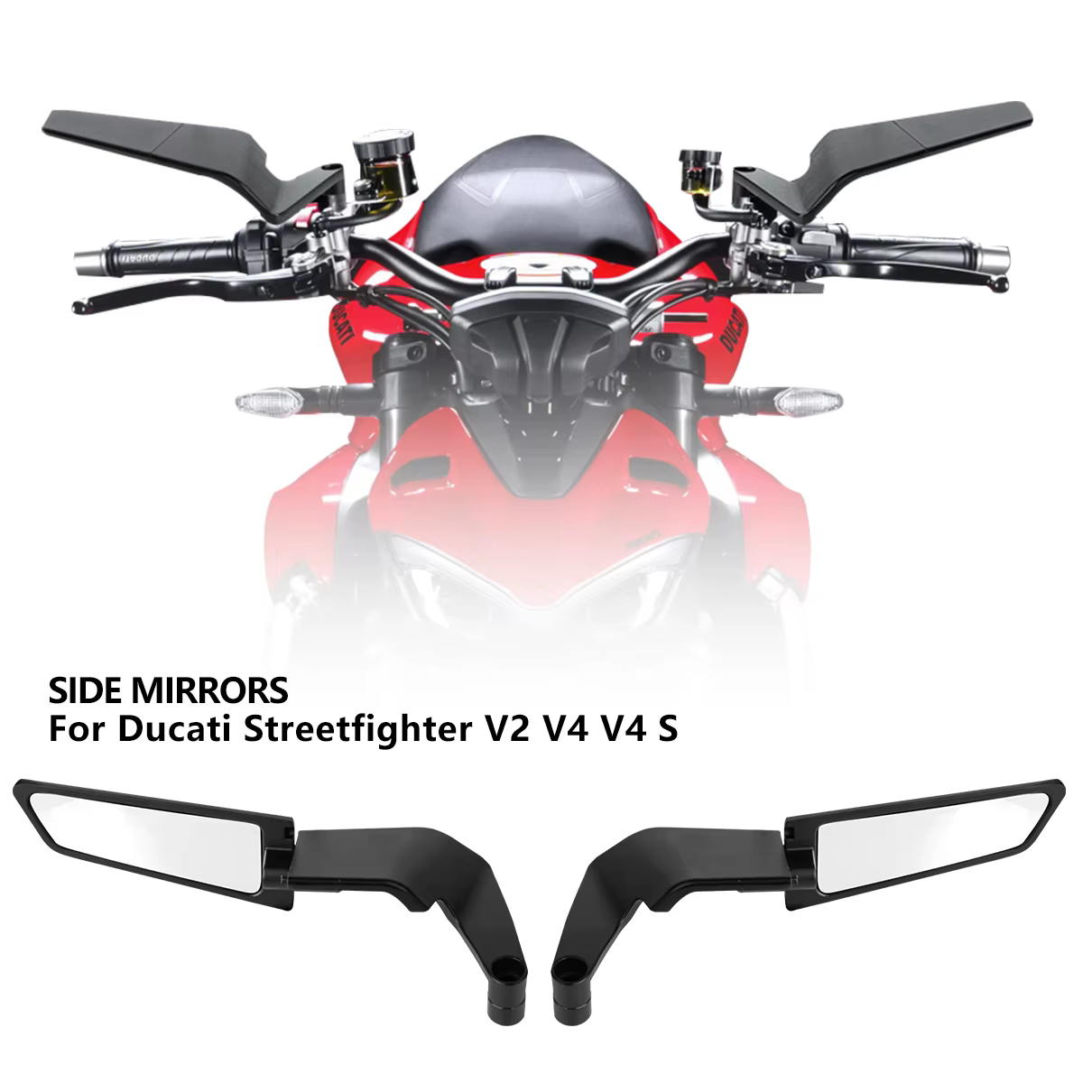 Winglets furtifs réglables pour moto YAMAHA