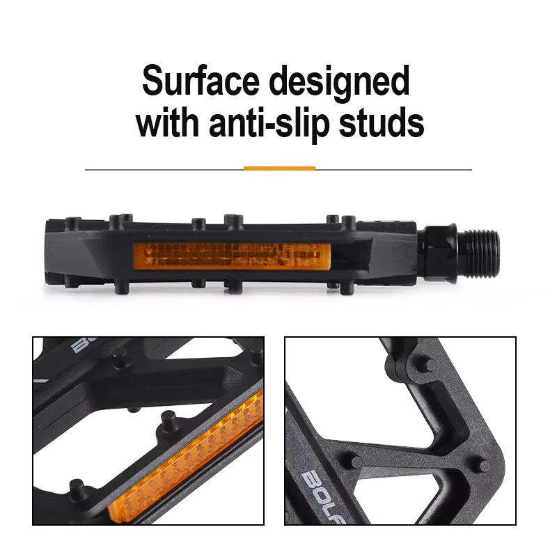 Pédale en nylon anti-aldes pour vélo de montagne