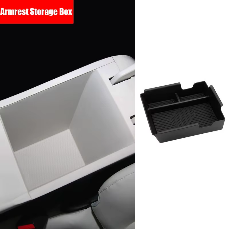 Accoudoir de commande centrale pour Geely EX2 2025 2026, boîte de rangement, plateau de rangement, rangement de voiture, accessoires d'intérieur