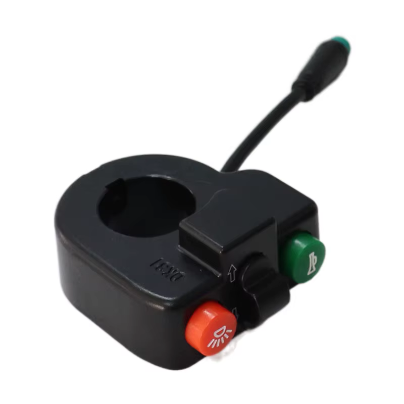 Scooter électrique étanche guidon phare klaxon clignotant interrupteur pour KUGOO M4/PRO