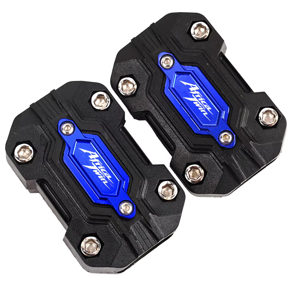 Pour Honda Africa Twin CRF 1100 L CRF1000L CRF1100L XRV 750 accessoires de moto CNC garde de moteur pare-chocs protecteur blocs de garniture