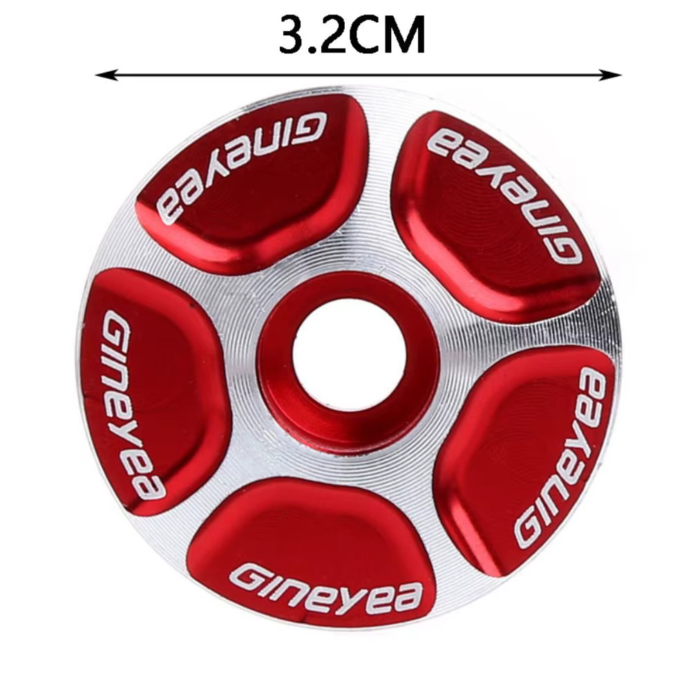 Capuchon de potence de vélo en alliage d'aluminium durable, noir, rouge, bleu, or, léger, accessoires de potence de vélo sans filetage pour sports de plein air