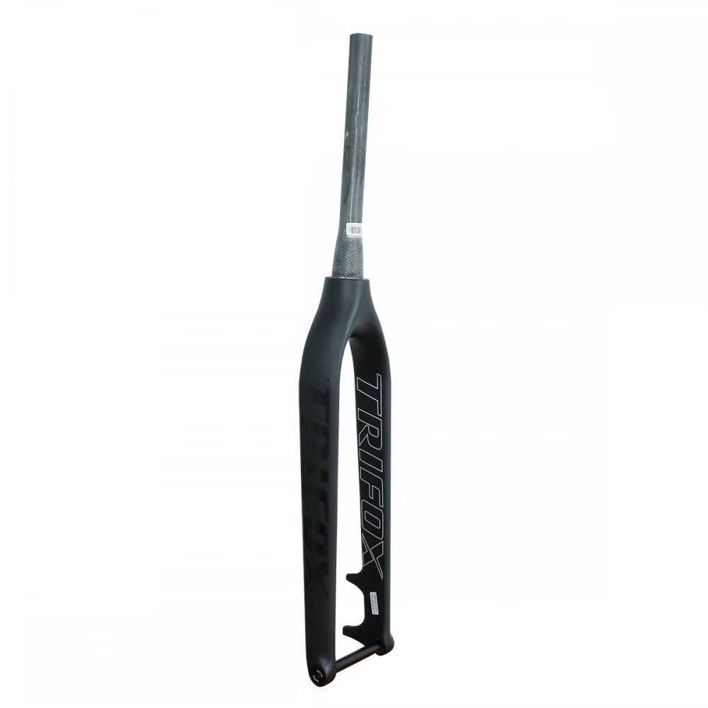 TRIFOX Horquille rigide VTT entièrement en carbone de 29 po – Steerer conique