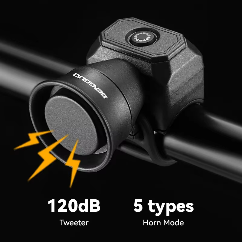 Klaxon de vélo VTT, Mini chargeur USB
