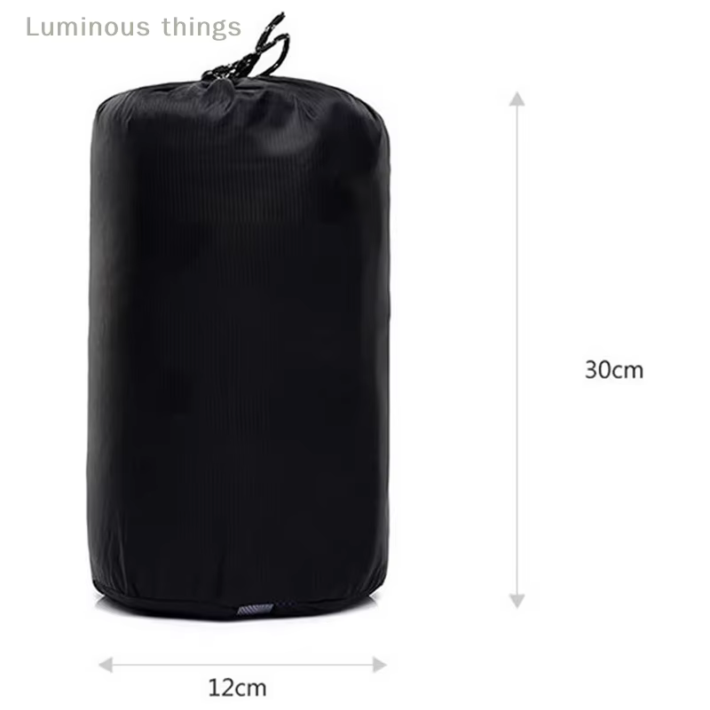 Sac de couchage en polaire pour adultes, Type enveloppe, Portable, toutes saisons, pour voyage, Camping et sieste, équipement d'extérieur chaud et confortable