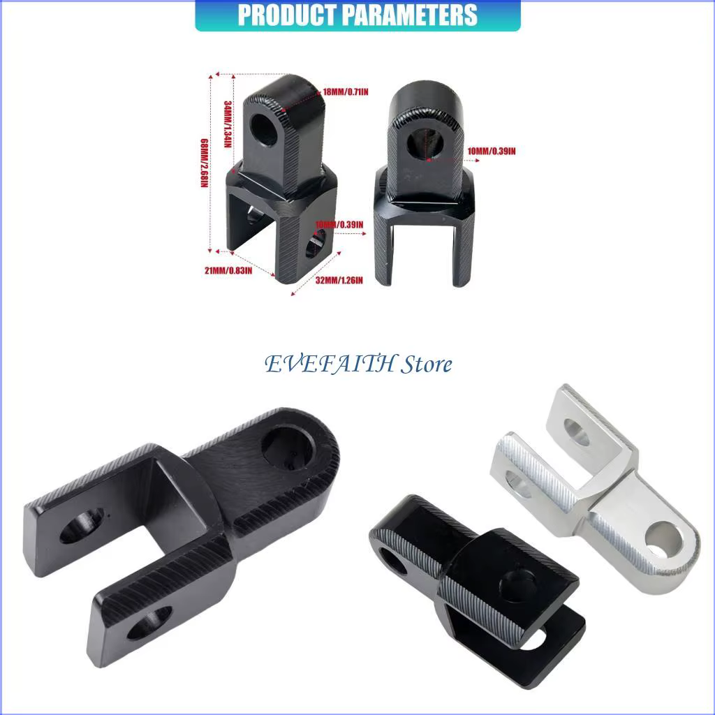 Adaptateur d'extension hauteur levage d'amortisseur arrière vélo électrique 124B Premium