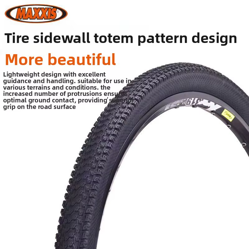 Pneu VTT Maxxis M333 avec logo blanc 26/27