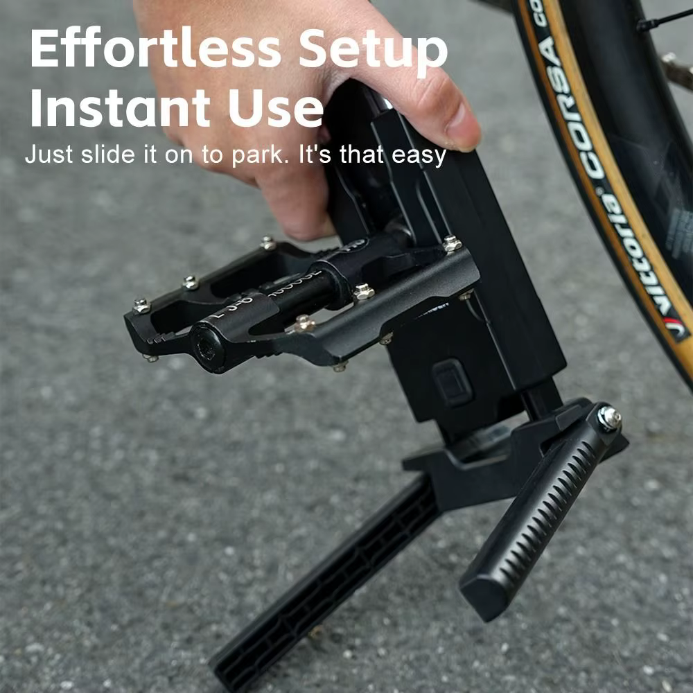 Support de stationnement de vélo pliable et Portable