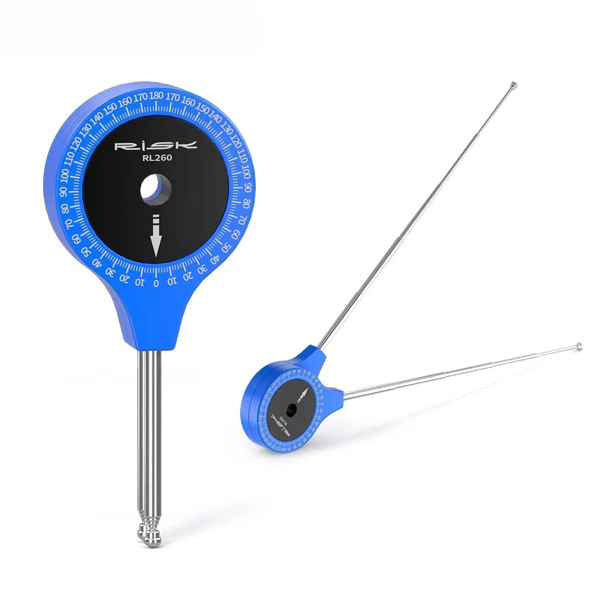 Outil de mesure d'angle de fixation de pédalier de vélo de route