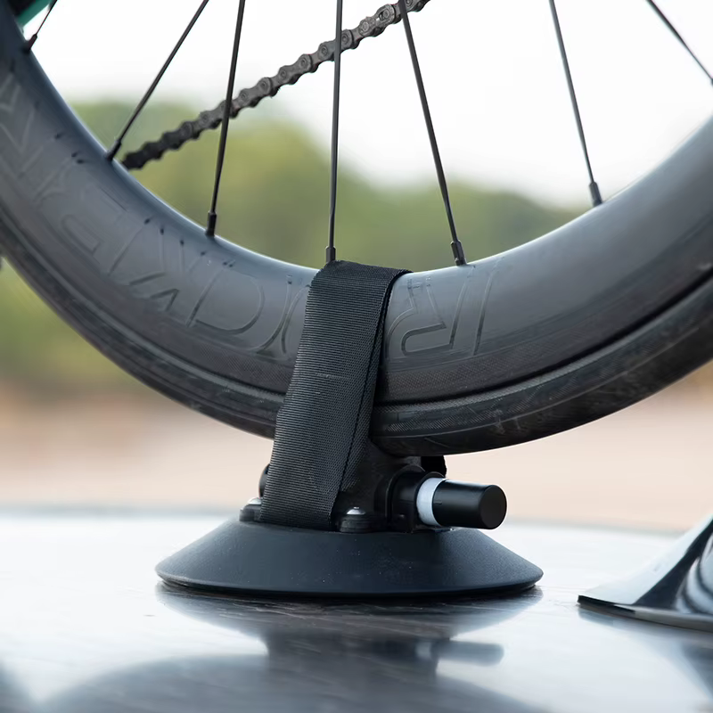 Porte-bagages avant et arrière avec ventouse pour vélo