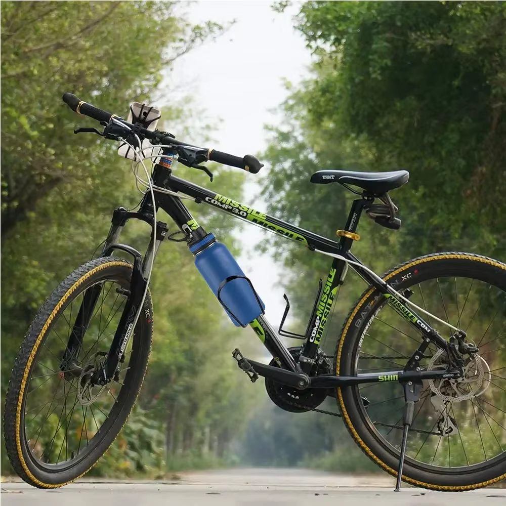 Porte-bouteille d'eau de vélo en alliage d'aluminium