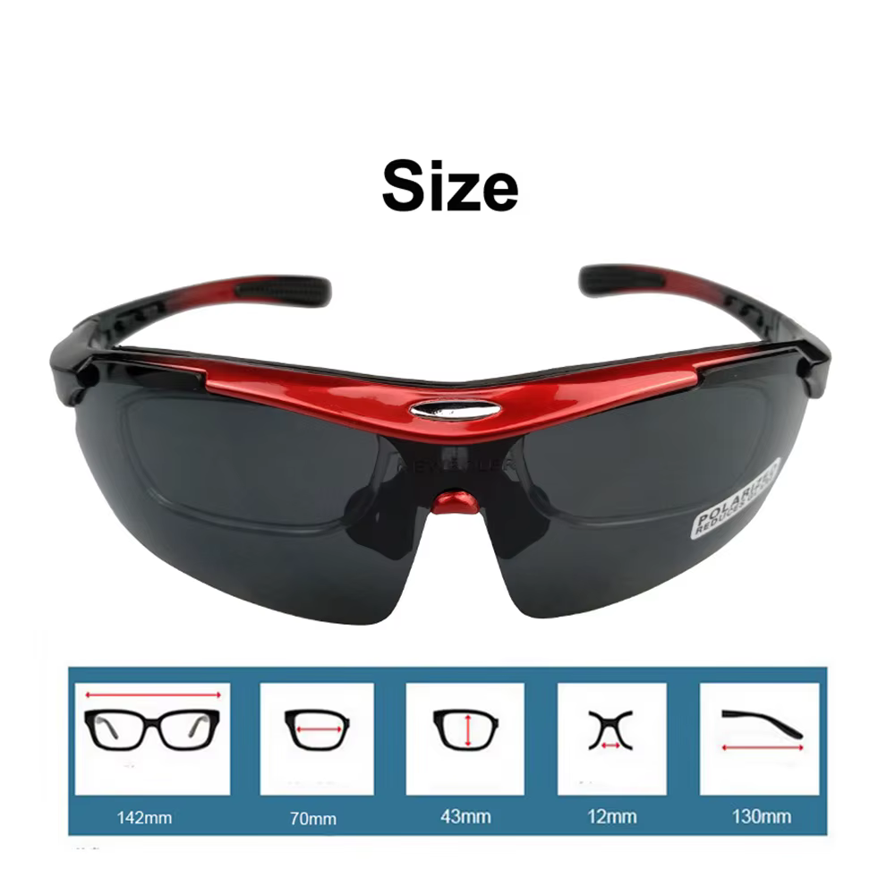 Lunettes de soleil polarisées pour cyclisme