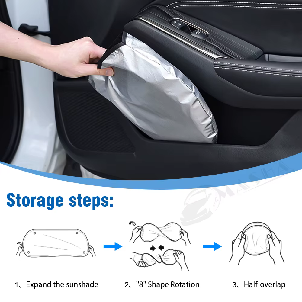 Pare-soleil de pare-brise pliable pour Renault Scenic Grand Scenic 2013-2023, couverture de voiture, blocs de protection contre les rayons UV