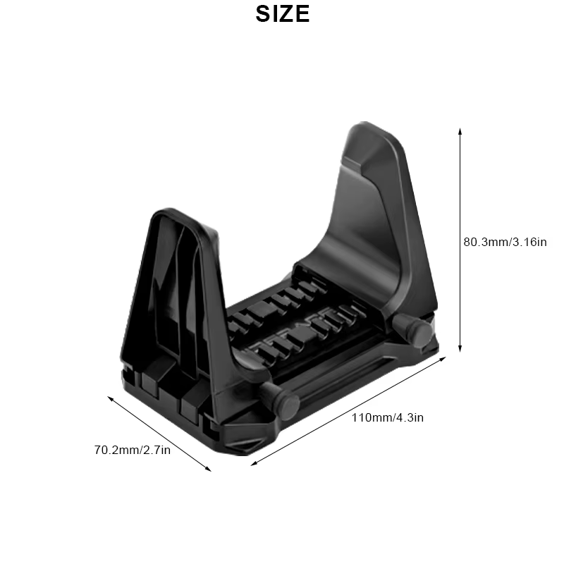 Support mural RIDERACE pour vélo – Fixation réglable pour rangement et stationnement