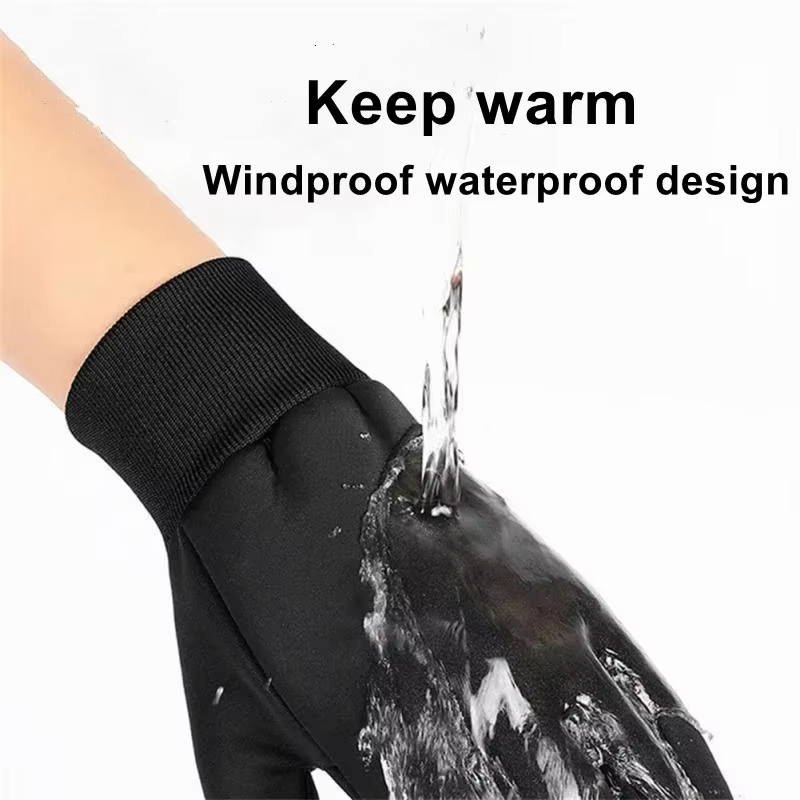 Gants de cyclisme imperméables pour l'hiver