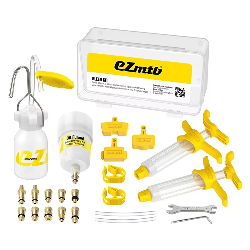 Ezmtb Kit de purge d'huile de frein à disque hydraulique de vélo outils pour SHIMANO